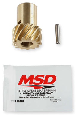 MSD Small/Big Block Chevy, .500" shaft diameter Bronze Distributor Gear MSD8471 Autofit