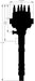 MSD Small/Big Block Chevy, Adjustable Pick-Up Pro-Billet Cam Sync Distributor MSD2357 Autofit