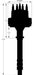 MSD Small/Big Block Chevy, Magnetic Trigger, Mechanical Advance Pro-Billet Distributor MSD85551 Autofit