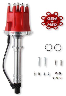 MSD Small/Big Block Chevy, Magnetic Trigger, Mechanical Advance Pro-Billet Distributor MSD85551 Autofit