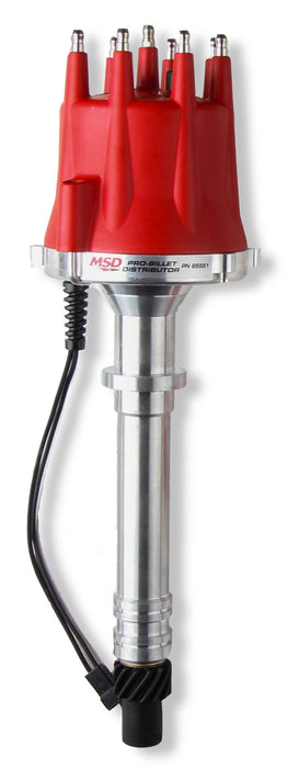 MSD Small/Big Block Chevy, Magnetic Trigger, Mechanical Advance Pro-Billet Distributor MSD85551 Autofit