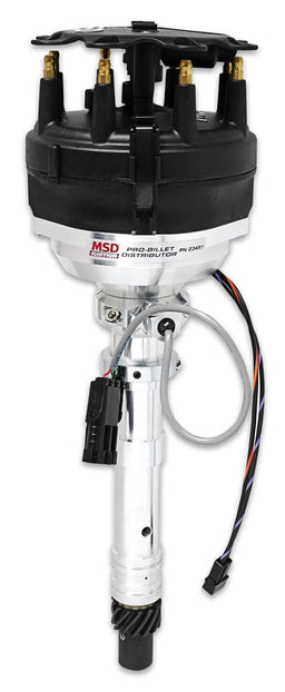 MSD Small/Big Block Chevy, Mechanical Advance Pro-Billet Hall Effect Cam Sync Distributor MSD23451 Autofit