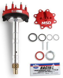 MSD Small/Big Block Chevy, Tall Block, Low Profile, Adjustable Slip Collar Pro-Billet Crank Trigger Distributor MSD8558 Autofit
