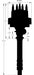 MSD Small/Big Chevy, Magnetic Trigger, Vacuum Advance, Compact Tach Drive Pro-Billet Tach Drive Distributor MSD8572 Autofit