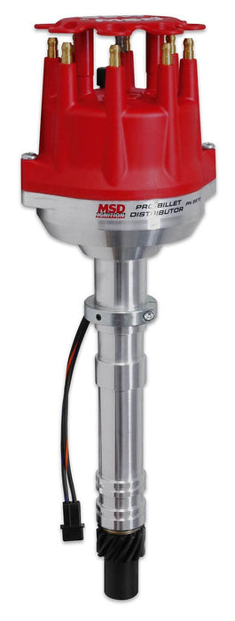 MSD Small/Big Chevy, Small Diameter Housing, Magnetic Trigger, Mechanical Pro-Billet Distributor MSD8570 Autofit