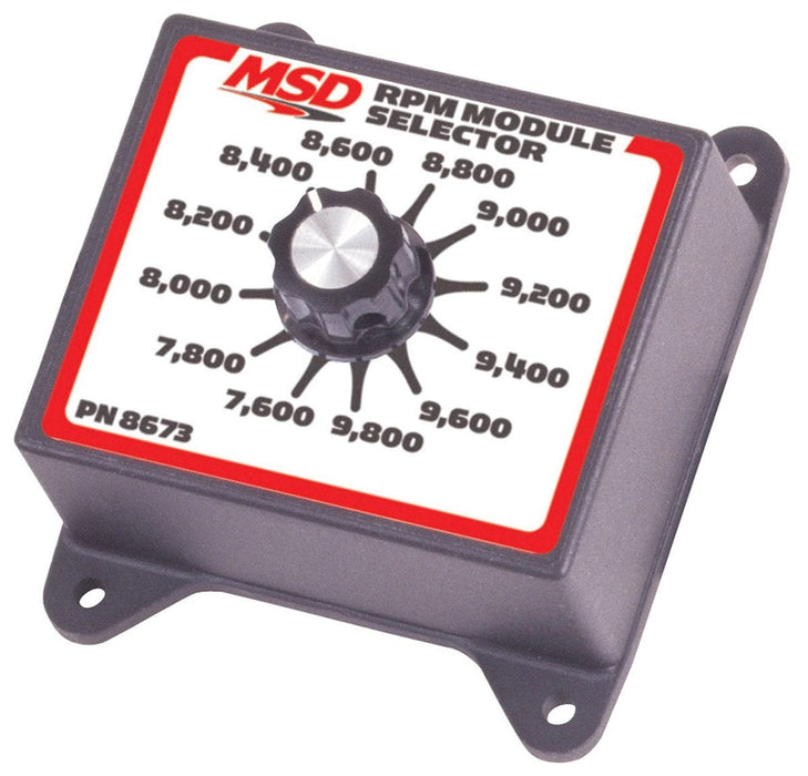 MSD Soft Touch Rev Limiter, 3,000-5,200 rpm, 200 rpm Increments RPM Module Selector MSD8670 Autofit