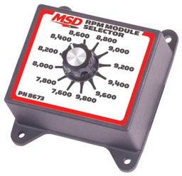 MSD Soft Touch Rev Limiter, 7,600-9,800 rpm, 200 rpm Increments RPM Module Selector MSD8673 Autofit