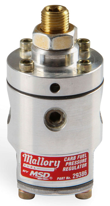 MSD Suit Carburettor Petrol Engines Only With Non-Bypass Mallory 140 GPH Competition Electric Fuel Pump MSD29209 Autofit