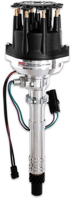 MSD Suit Chev With Magnetic Pick-Up & Non Magnetic Sync Cam Sync Distributor MSD2345 Autofit