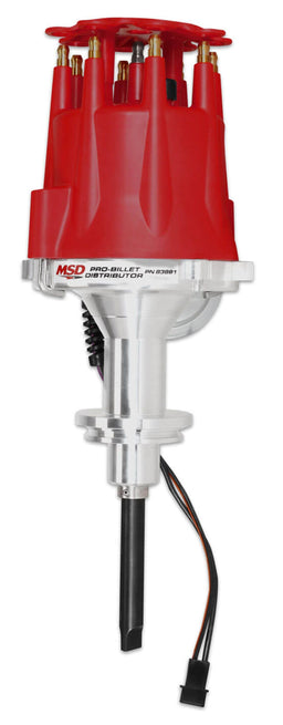 MSD Suit Chrysler Hemi 392 Electronic Distributor with Vacuum Advance MSD83891 Autofit