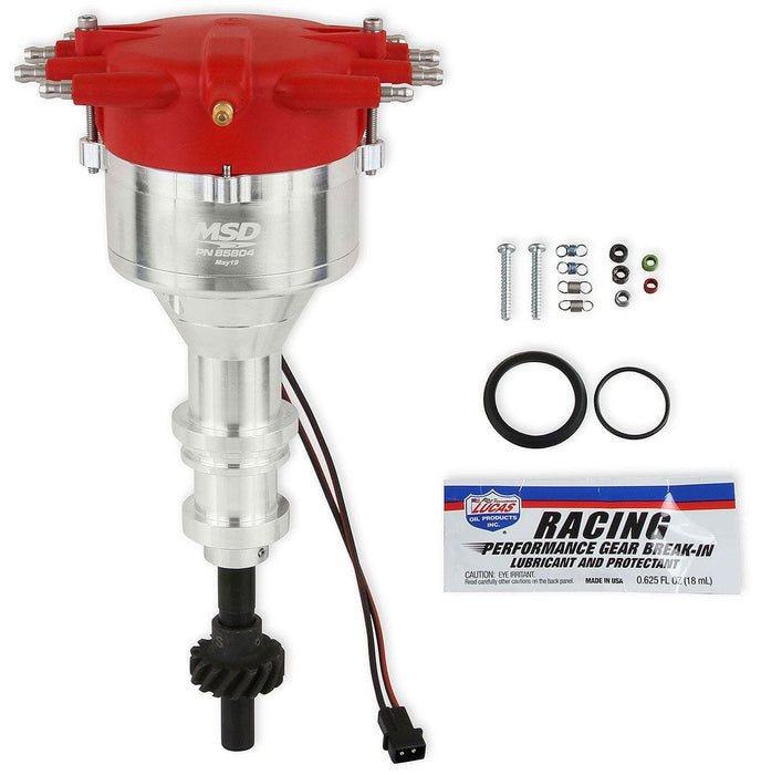 MSD Suit Ford 302-351 Cleveland & BB Ford 429-460 Pro-Billet Crab Cap Distributor MSD85804 Autofit