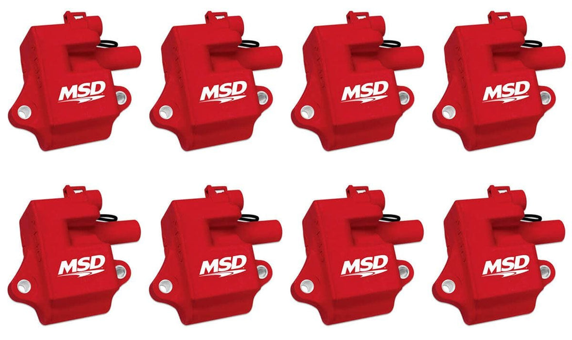 MSD Suit GM LS1/LS6 Multiple Spark Coil Kit (Set of 8) MSD82858 Autofit