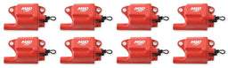 MSD Suit GM LS2/LS7 (Set Of 8) Multiple Spark Coil Kit - Red MSD82878 Autofit
