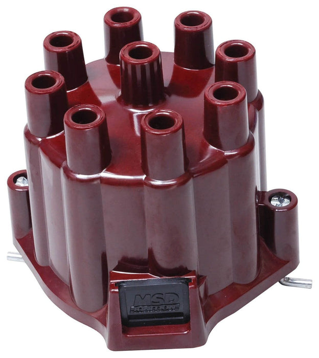 MSD Suit GM V8 points distributor, Window, Female Socket-Style Extra Duty Distributor Cap MSD8437 Autofit