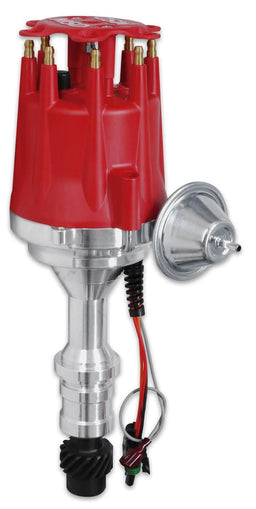 MSD Suit Oldsmobile 260-455 V8, Magnetic Pickup, Vacuum Advance, High Out Pro-Billet Ready-To-Run Distributor MSD8529 Autofit