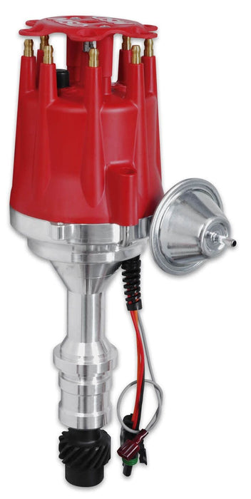 MSD Suit Oldsmobile 260-455 V8, Magnetic Pickup, Vacuum Advance, High Out Pro-Billet Ready-To-Run Distributor MSD8529 Autofit