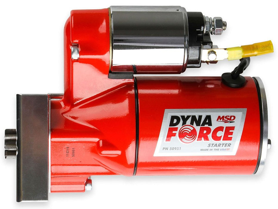 MSD Suit SB & BB Chev 168 Tooth Staggered Mount DynaForce Starter Motor MSD50951 Autofit