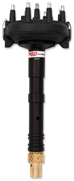 MSD Suit Tall Deck Chev V8 Low Profile Crank Trigger Distributor with Slip Collar MSD85583 Autofit