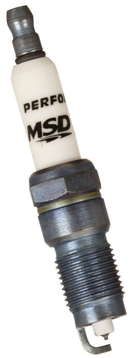 MSD Tapered Seat. 14mm x 3/4" with 5/8" Hex Iridium Spark Plug 2IR5L Resistor Type with Extended Projected Tip MSD3715 Autofit