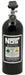 Nitrous Oxide Systems 16.75" x 5.25" dia. With Super Hi-Flo Valve & Gauge Nitrous Bottle 5-lb - Black NOS14730B Autofit