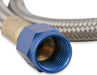 Nitrous Oxide Systems 18ft. Length. With Blue Ends -3AN Stainless Steel Bradided Hose NOS15050 Autofit