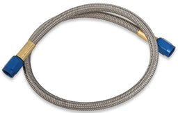 Nitrous Oxide Systems 18ft. Length. With Blue Ends -3AN Stainless Steel Bradided Hose NOS15050 Autofit