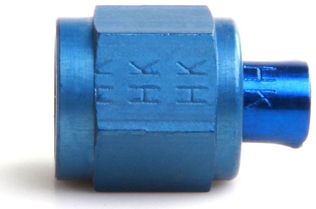 Nitrous Oxide Systems Blue -4AN Flare Cap NOS17150 Autofit