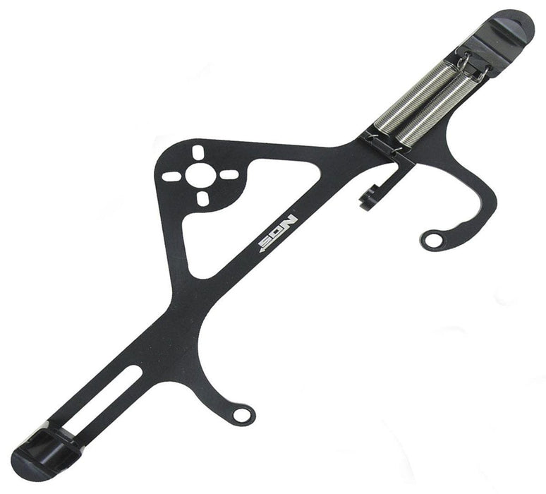 Nitrous Oxide Systems Suit 4500 Series Carbs Billet Solenoid with Throttle Cable Bracket Kit NOS16518 Autofit