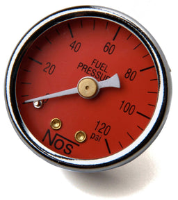 NOS 0-120 psi 1-1/2" Fuel Pressure Gauge NOS15906 Autofit