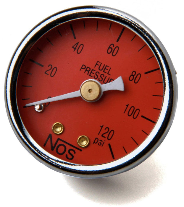 NOS 0-120 psi 1-1/2" Fuel Pressure Gauge NOS15906 Autofit