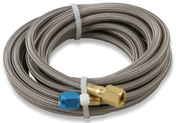 NOS 14ft. Length. With Blue Ends -4AN Stainless Steel Bradided Hose NOS15295 Autofit