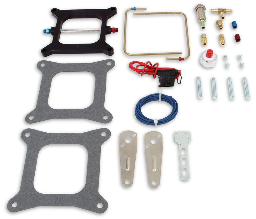 NOS 150-250 Horsepower. Suit Square-Bore Carbs. Cheater Single Stage Nitrous Kit NOS02001 Autofit