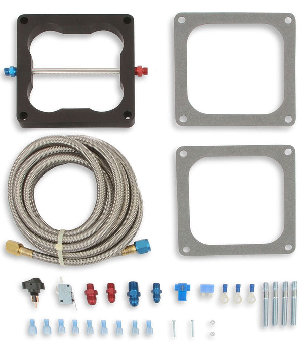 NOS 200-400 Horsepower. Suit 4500 Series Carbs. Big Shot Single Stage Nitrous Kit NOS02102 Autofit