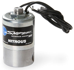 NOS 250 Horsepower. 1/4" NPT Inlet, 1/8" NPT Outlet Sniper Nitrous Solenoid NOS18018 Autofit