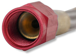 NOS 2ft. Length. With 1/8" NPT Red Ends -4AN Stainless Steel Bradided Hose NOS15230-2 Autofit