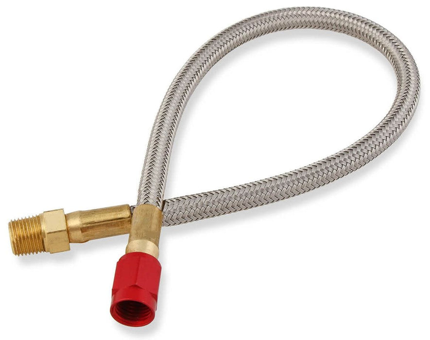 NOS 2ft. Length. With 1/8" NPT Red Ends -4AN Stainless Steel Bradided Hose NOS15230-2 Autofit