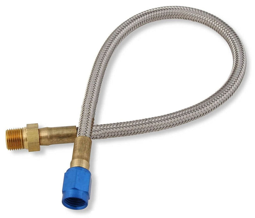 NOS 2ft. Length. With Blue Ends -3AN Stainless Steel Bradided Hose NOS15060 Autofit