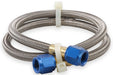 NOS 2ft. Length. With Blue Ends -4AN Stainless Steel Bradided Hose NOS15230 Autofit