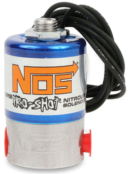 NOS 400 Horsepower. 1/4" NPT Inlet, 1/8" NPT Outlet Pro-Shot Nitrous Solenoid NOS18045 Autofit