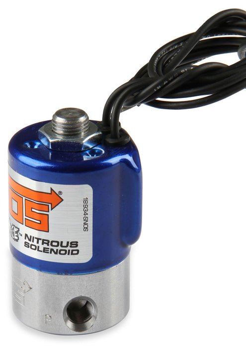 NOS 450 Horsepower. 1/4" NPT Inlet, 1/8" NPT Outlet Pro-Race Nitrous Solenoid NOS18048R Autofit