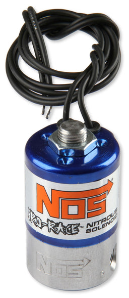 NOS 450 Horsepower. 1/4" NPT Inlet, 1/8" NPT Outlet Pro-Race Nitrous Solenoid NOS18048R Autofit