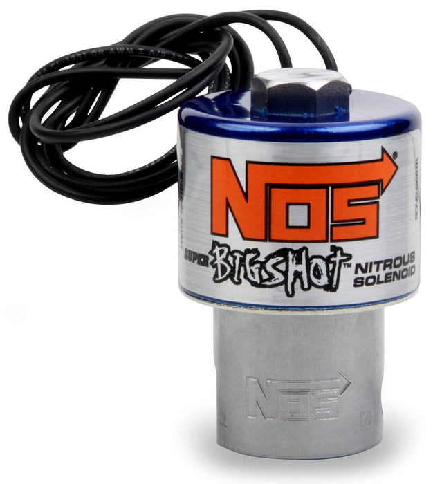 NOS 450 Horsepower. 1/4" NPT Inlet, 1/8" NPT Outlet Super Big Shot Nitrous Solenoid NOS18010 Autofit