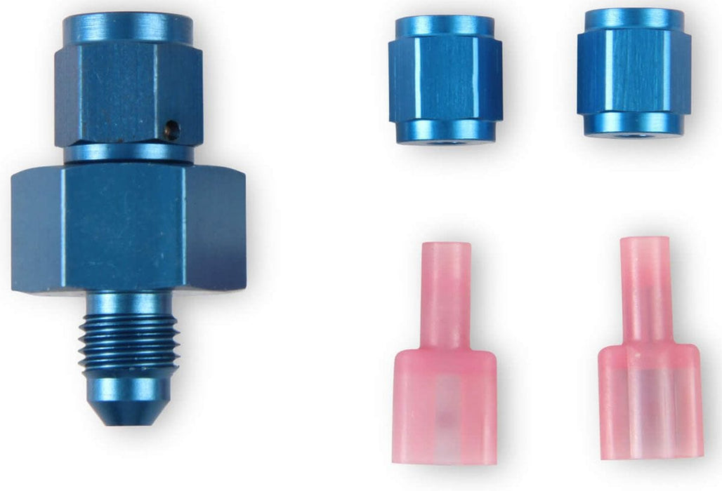 NOS -4AN Line, Blue LED Nitrous Ntimidator LED Nitrous Dual Purge Kit NOS16037 Autofit