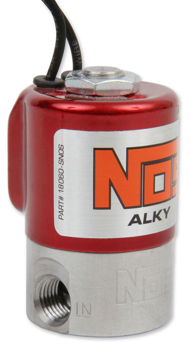 NOS 600 Horsepower. 1/4" NPT Inlet, 1/4" NPT Outlet Alky Fuel Solenoid NOS18060 Autofit