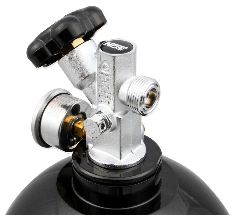 NOS Nitrous Bottle 20-lb - Black Autofit