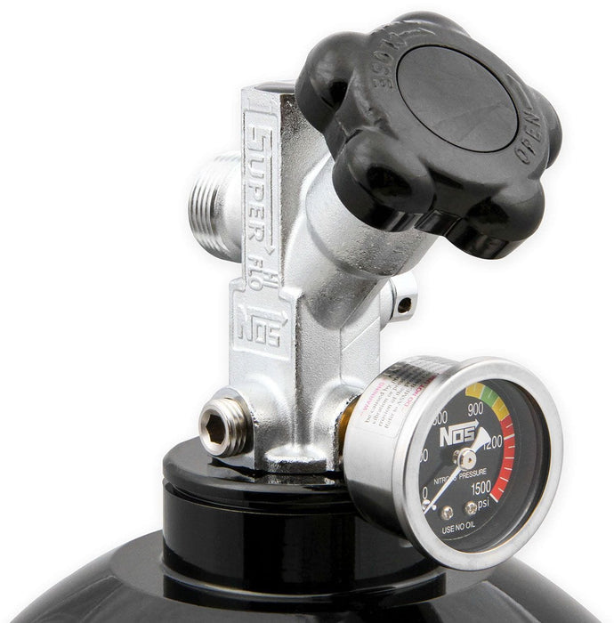 NOS Nitrous Bottle 20-lb - Black Autofit