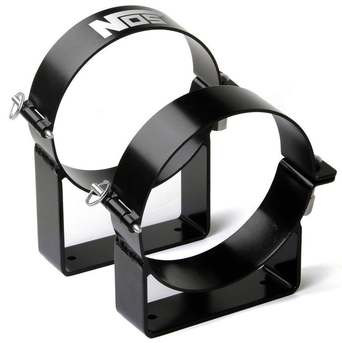 NOS Suit 10-lb. and 15-lb. Bottles Quick Release Hinged Aluminium Nitrous Bottle Bracket NOS14140 Autofit