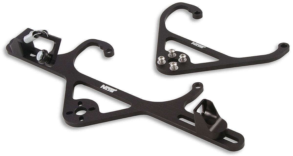 NOS Suit 4150 Series Carbs Billet Solenoid with Throttle Cable Bracket Kit NOS16516 Autofit