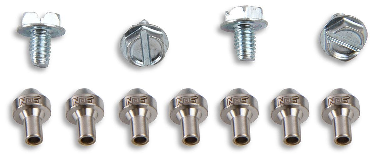 NOS Suit Square-Bore Carbs Big Shot Nitrous Injector Plate NOS12510 Autofit