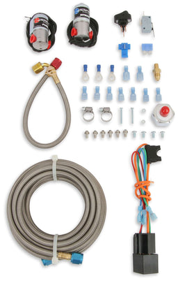 NOS With Single Fogger Nozzle & 10lb Bottle, 35-75 HP Suit 4 & 6 Cyl EFI Sniper Universal Wet Kit NOS07005 Autofit